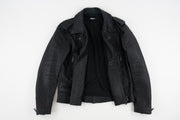 Python Skin Biker Jacket