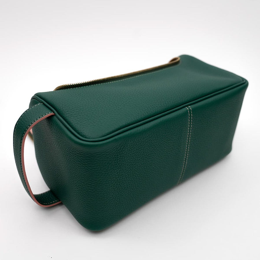 French Leather Toiletry Bag